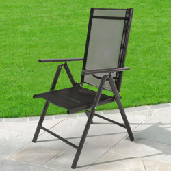 Scaun pliabil Costway NP11572DK-1 (Black)