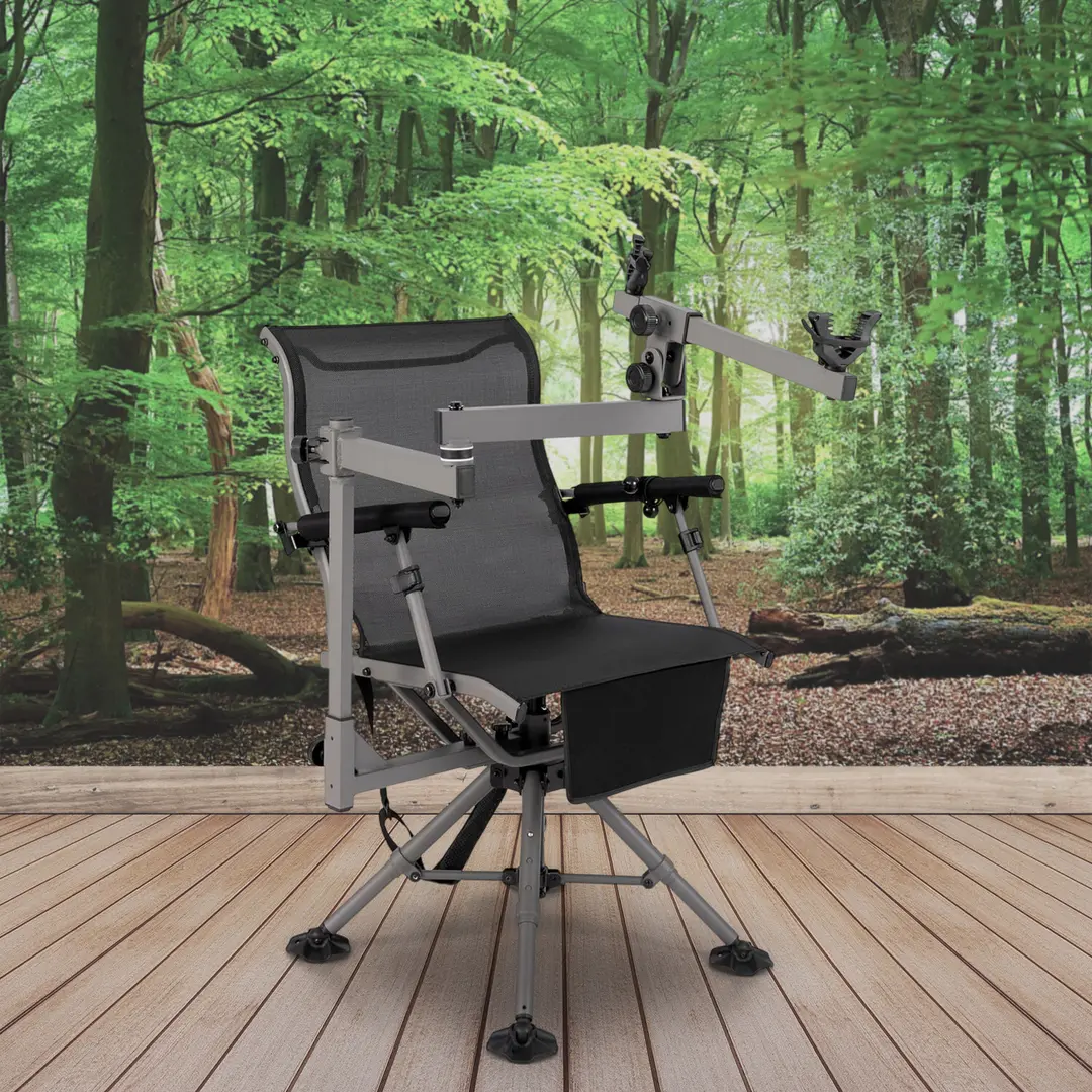 Scaun pliabil Costway NP11856DK (Black/Grey)