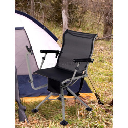 Складной стул Costway NP11857DK (Black/Grey)