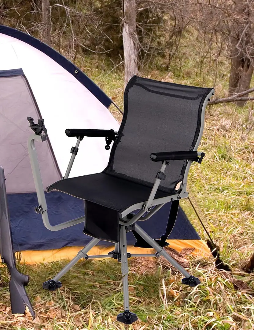 Scaun pliabil Costway NP11857DK (Black/Grey)