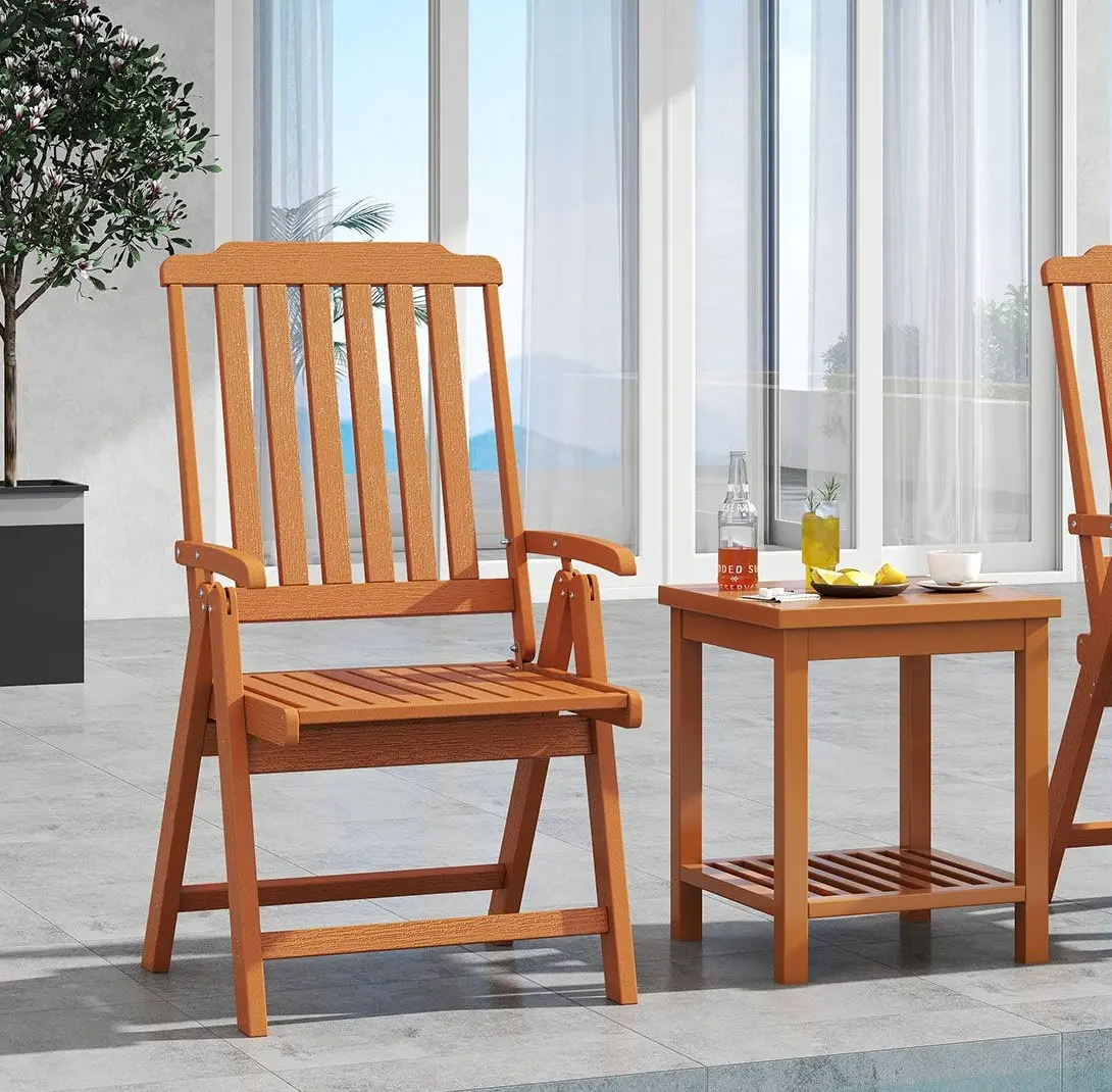 Scaun pliabil Costway NP11916BN (Brown)