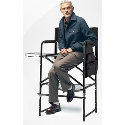 Складной стул Costway NP12046GR (Grey/Black) Thumb