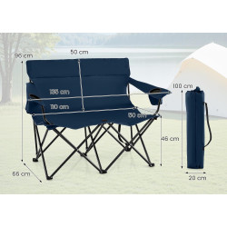 Складной стул Costway NP12404BL (Blue) Thumb