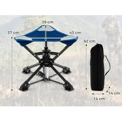 Складной стул Costway NP12630NY (Blue) Thumb