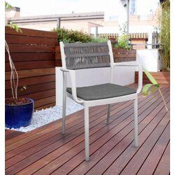 Scaun de gradina DP Arif (White/Grey)