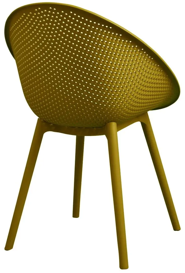 Садовый стул DP Castor 56x83 (Yellow)