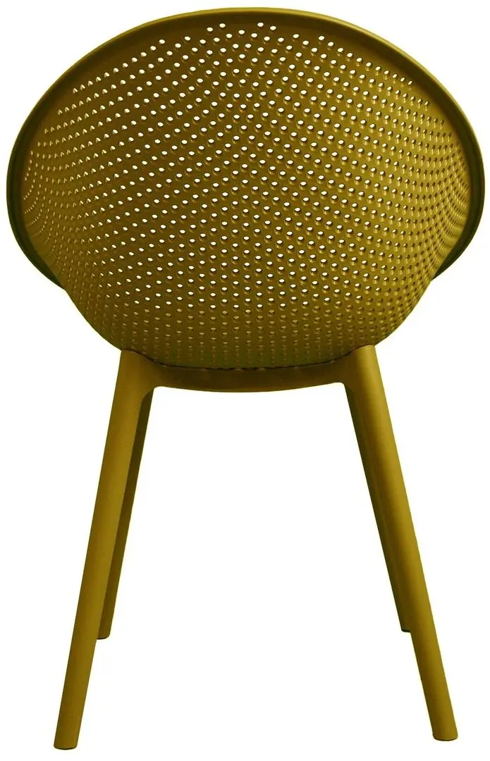 Садовый стул DP Castor 56x83 (Yellow)