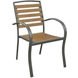 Садовый стул DP Coral D03 (Grey/Coffee) Thumb