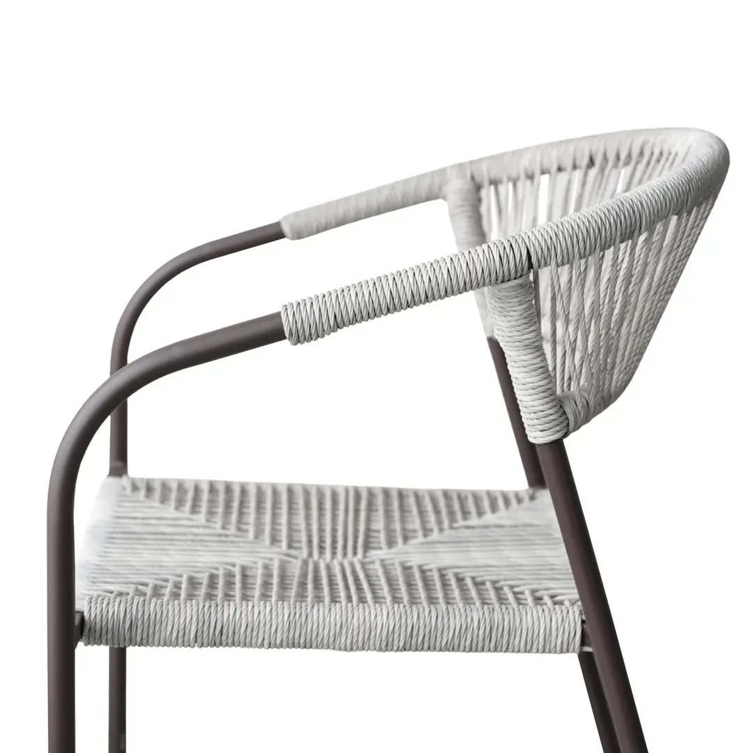 Scaun de gradina DP Monte RC-2523 (Grey/Dark Brown) - 5