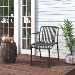 Scaun de gradina DP Spark Plus (Dark Grey)