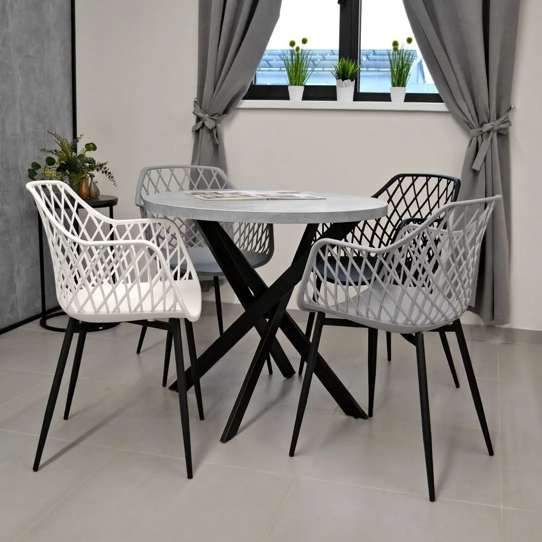 Scaun DP SL-7019 (White/Black)