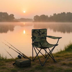 Scaun pliabil de gradina Enero Camp 1064987 (Camouflage)