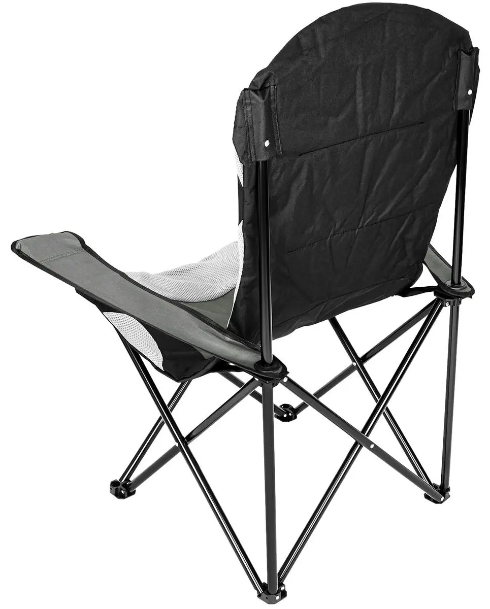 Scaun pliabil de gradina Enero Camp 1067674 (Grey/Black) - 4