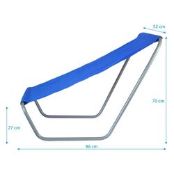 Sezlong Enero Camp 1025087 (Blue) Thumb