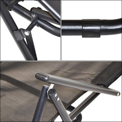 Scaun pliabil Enero Camp 1065519 (Black) Thumb