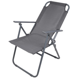 Scaun pliabil Enero Camp 1065526 (Grey) Thumb