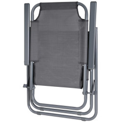 Scaun pliabil Enero Camp 1065526 (Grey) Thumb