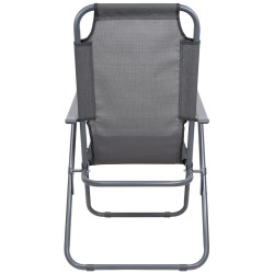 Scaun pliabil Enero Camp 1065526 (Grey) Thumb
