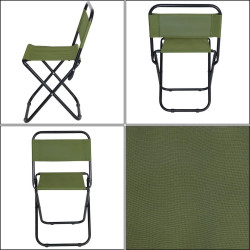 Scaun pliabil Enero Camp 1071244 (Green) Thumb