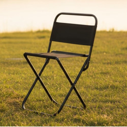 Scaun pliabil Enero Camp 1078205 (Black)
