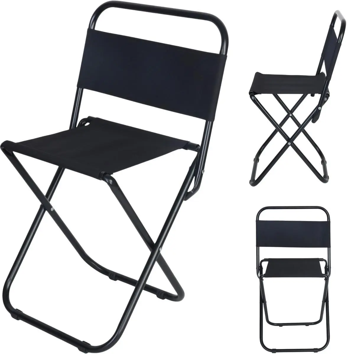 Scaun pliabil Enero Camp 1078205 (Black) - 4