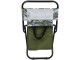 Scaun pliabil cu geanta Enero Camp Jungle Light (Green/White)