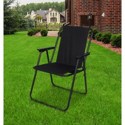 Стул складной Enero Camp 1032566 52x44x75 (Black)