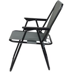 Стул складной Enero Camp 1032573 52x44x75 (Grey/Black) Thumb