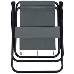 Стул складной Enero Camp 1032573 52x44x75 (Grey/Black) Thumb