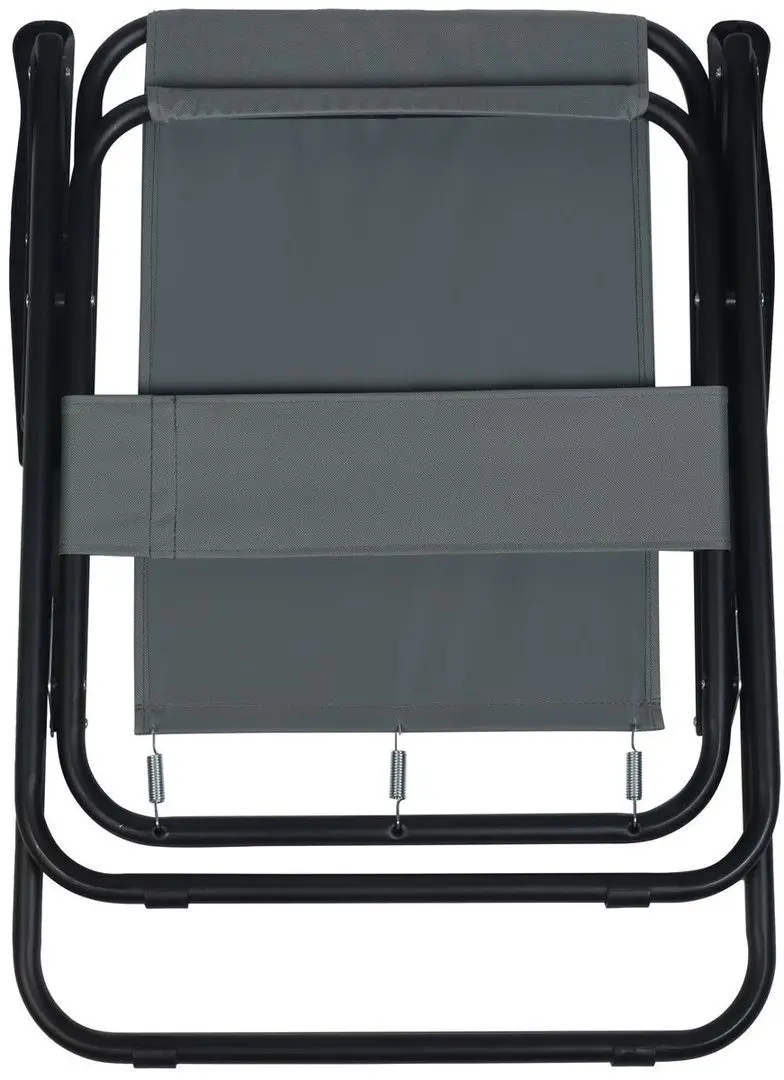 Стул складной Enero Camp 1032573 52x44x75 (Grey/Black) - 3