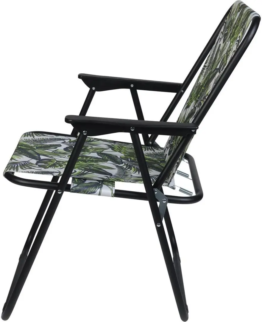 Scaun pliant Enero Camp 1038834 52x44x75 (Jungle Light/Black)