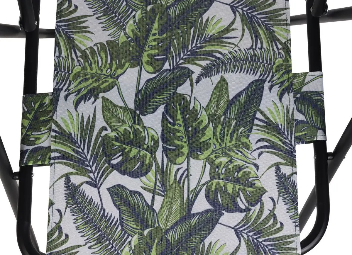 Scaun pliant Enero Camp 1038834 52x44x75 (Jungle Light/Black)