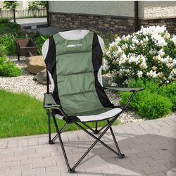 Стул складной Enero Camp Lux 1032511 (Green/Black)