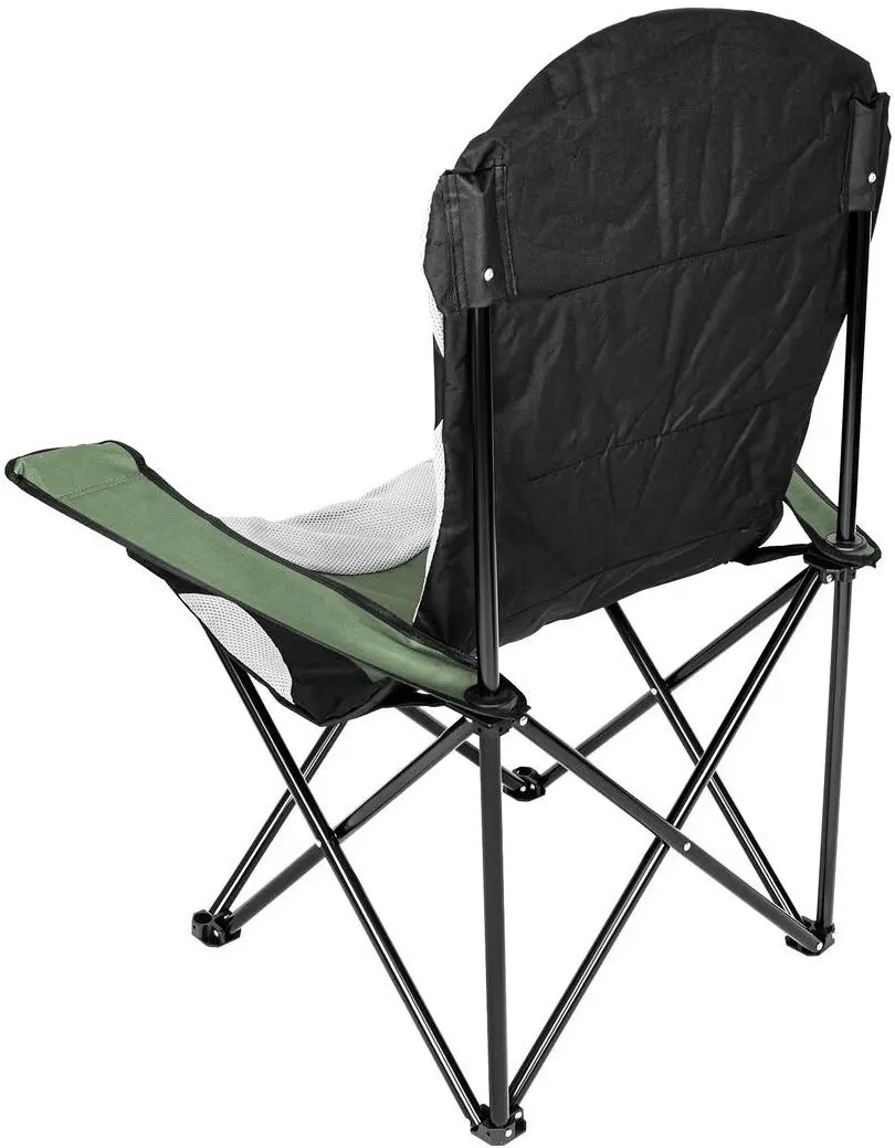 Стул складной Enero Camp Lux 1032511 (Green/Black) - 4