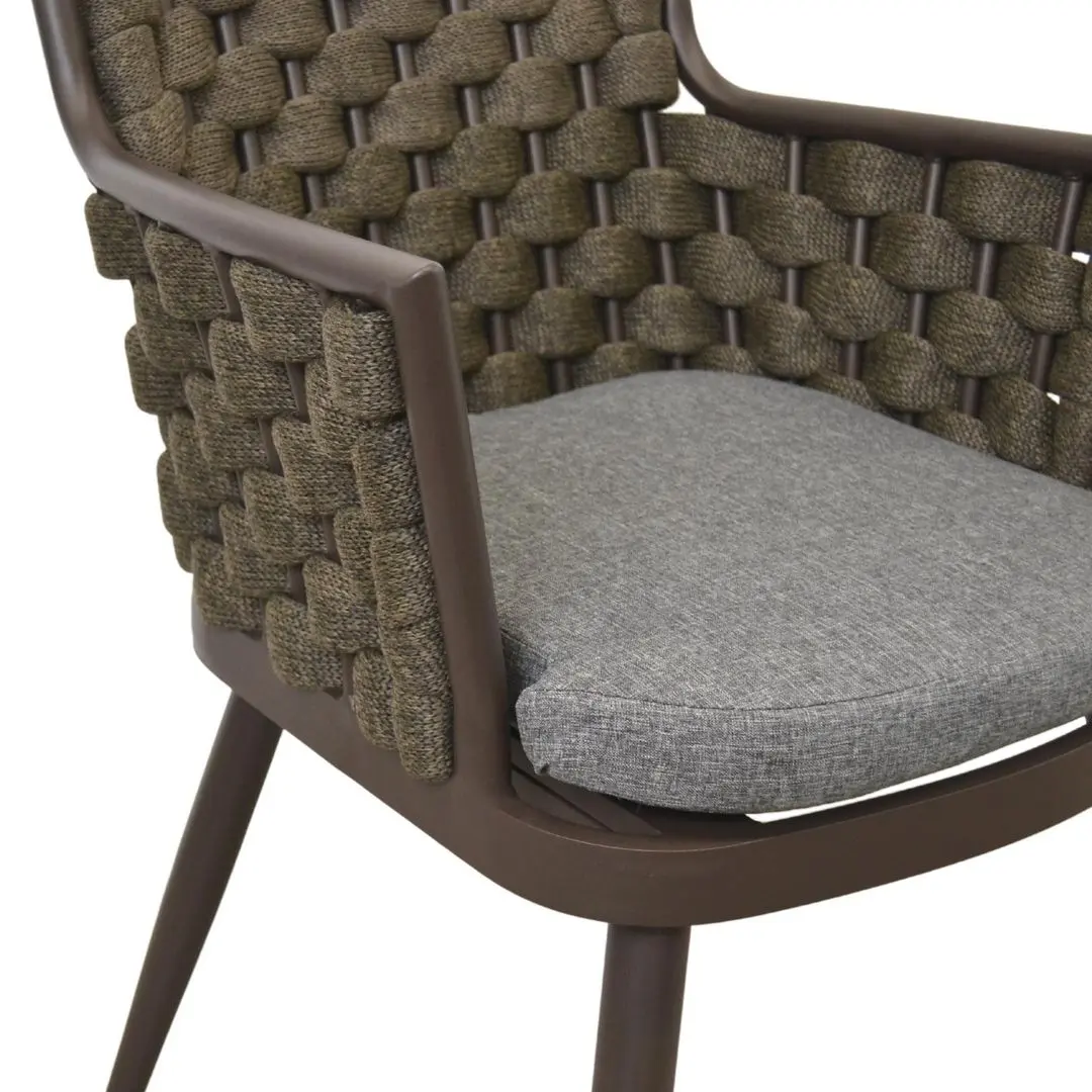 Садовый стул DP Fiesta A123 (Black/Gray) - 5