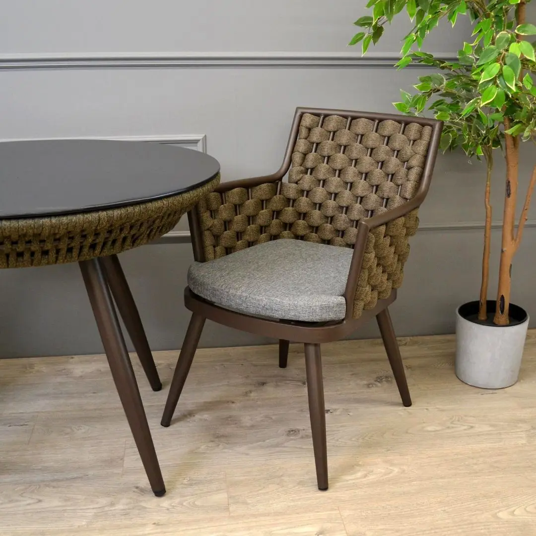 Садовый стул DP Fiesta A123 (Black/Gray) - 2