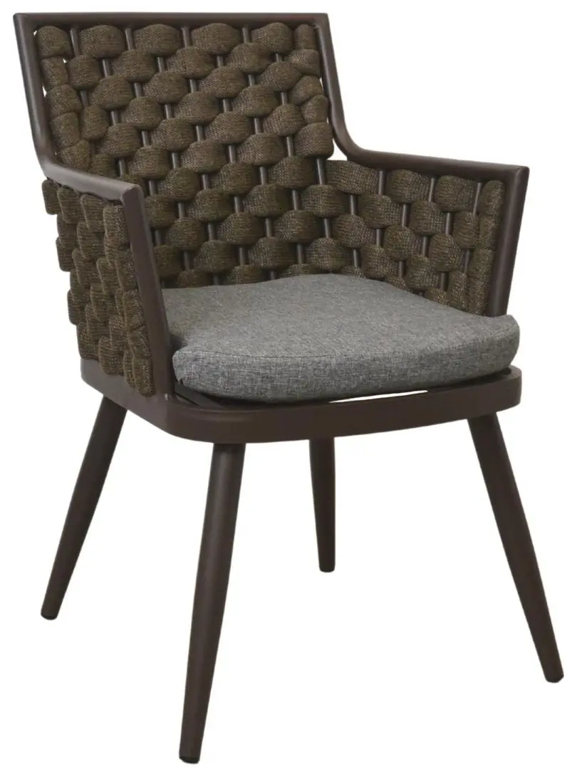 Садовый стул DP Fiesta A123 (Black/Gray)