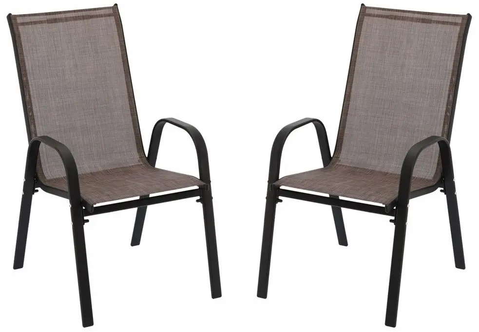 Set scaune GardenLine NEO3678 (Brown/Black)