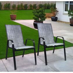 Set scaune GardenLine NEO9917 (Grey/Black)