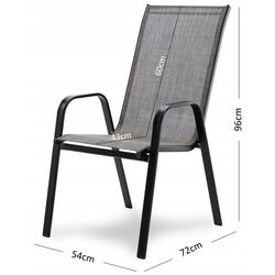 Set scaune GardenLine NEO9917 (Grey/Black) Thumb