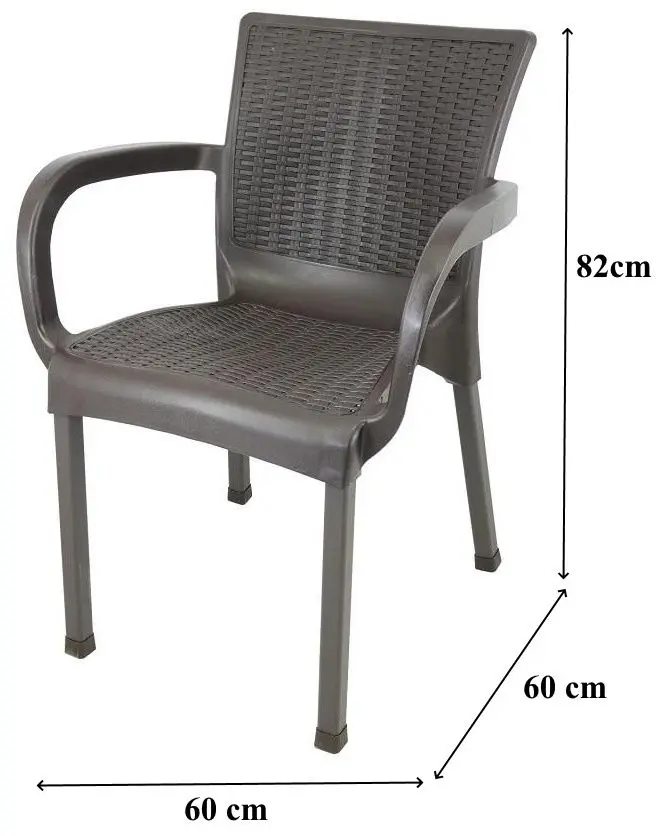 Scaun de gradina GardenLine CT014/BR (Brown)