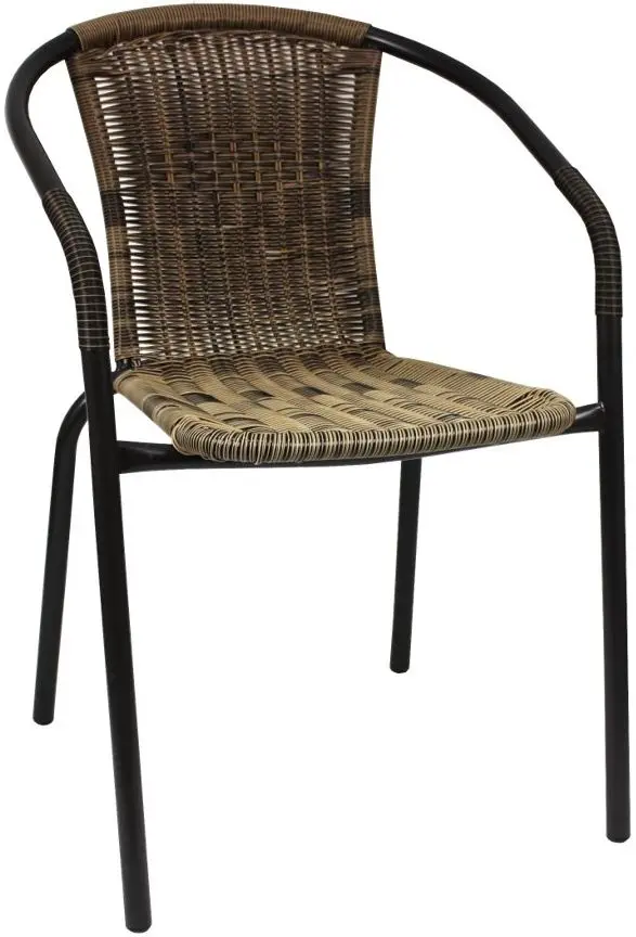 Scaun de grădină GardenLine NEO2293 (Light Brown/Black)