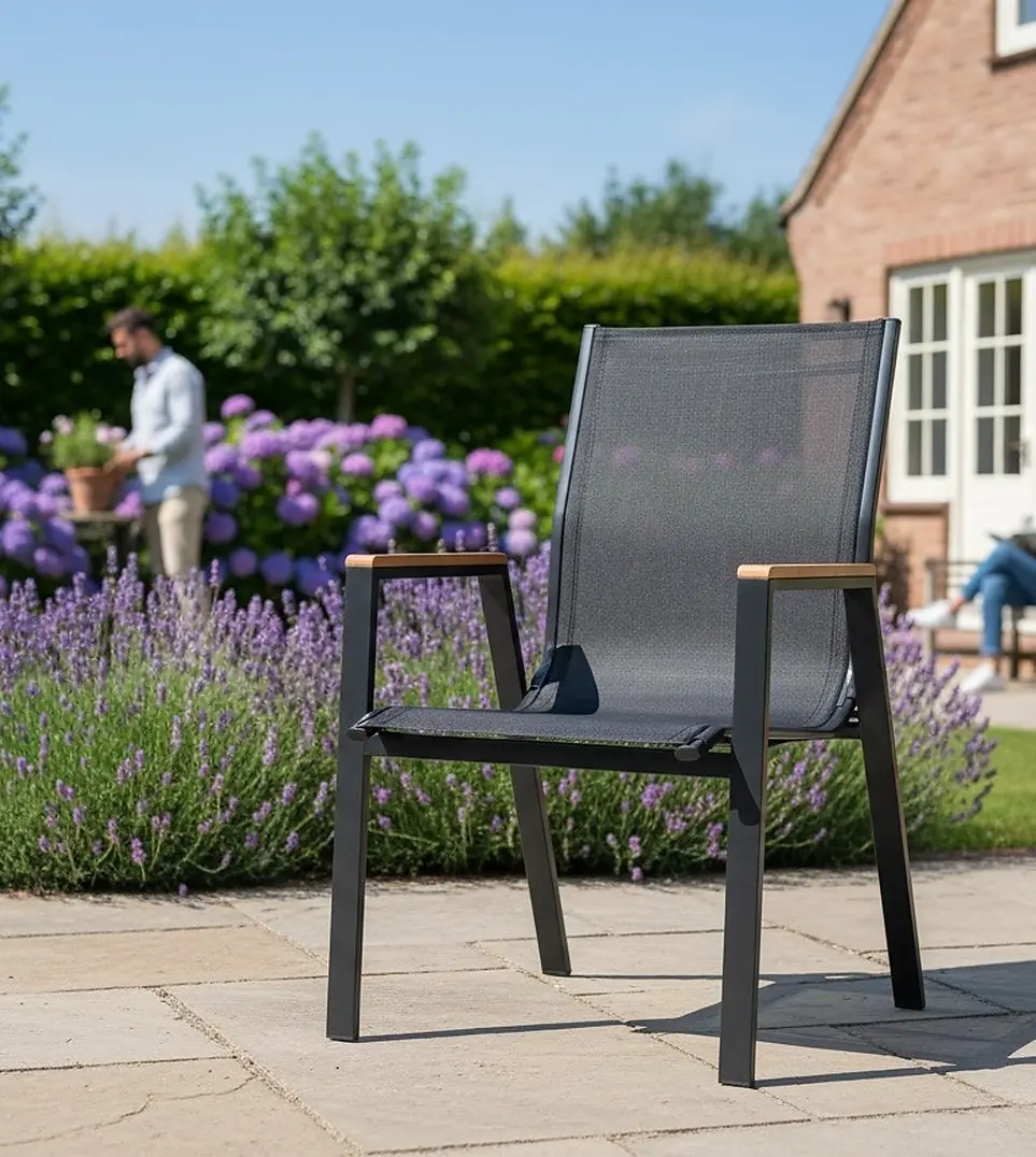 Садовый стул GardenLine RIT9507 (Black)