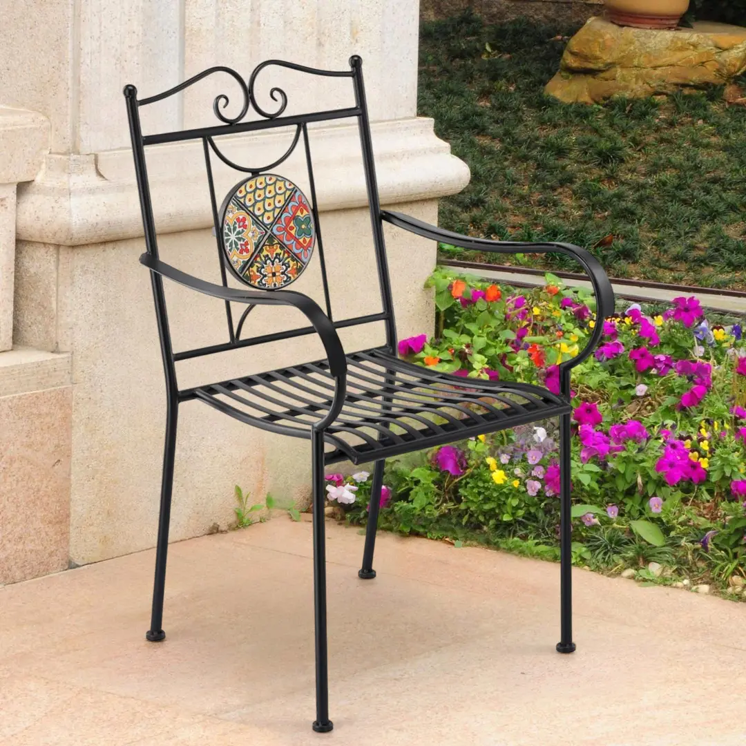 Стул GardenLine MOZ8178 (Black)