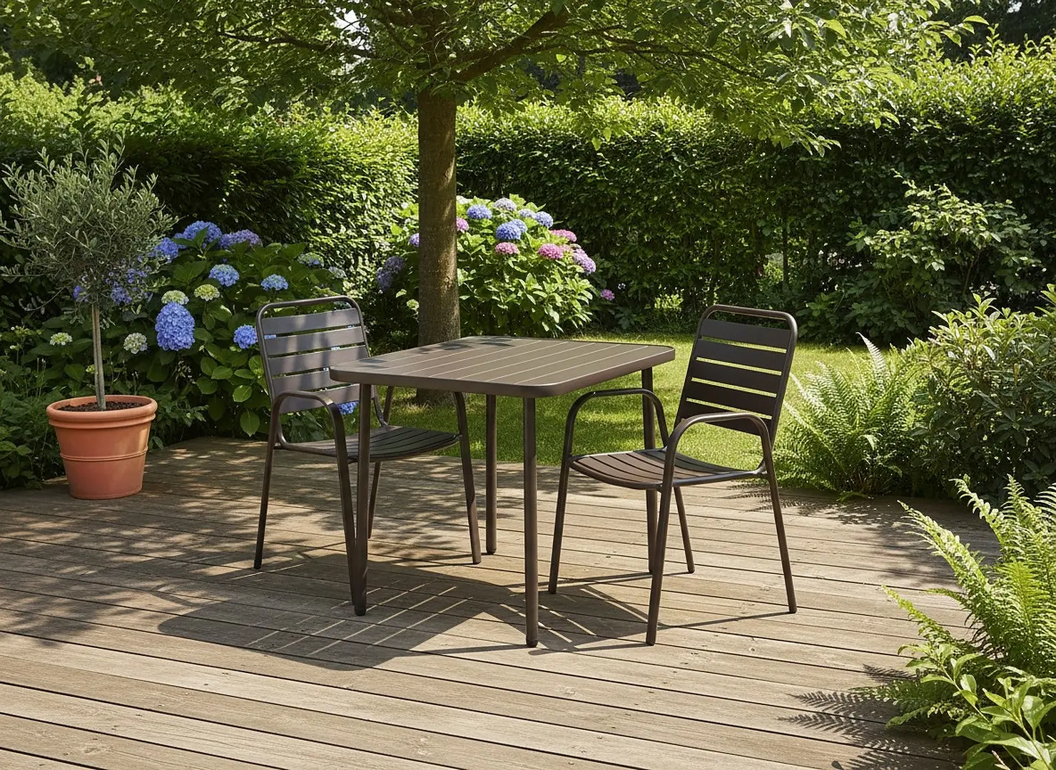 Scaun GardenLine NEO8024 (Brown) - 4