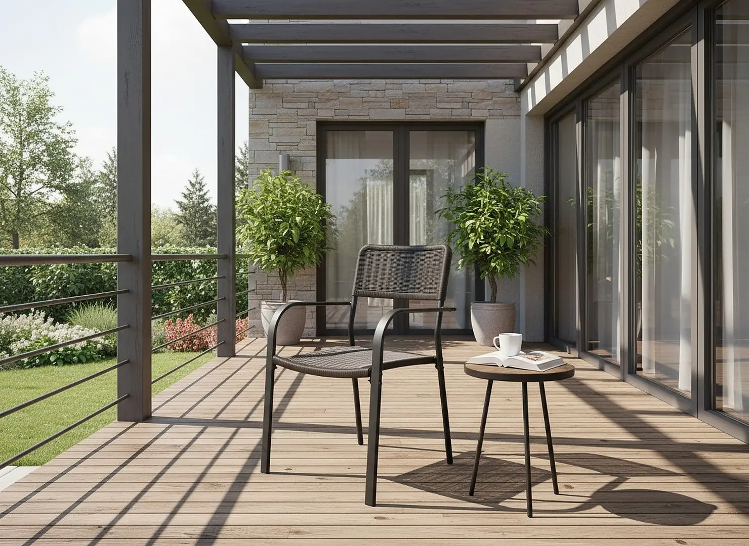 Scaun GardenLine NEO8048 (Brown) - 3