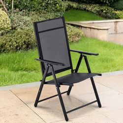 Scaun pliant GardenLine TIH3484 (Black)