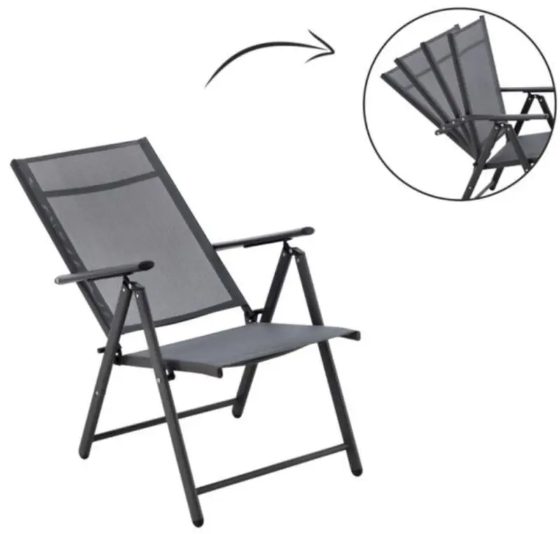 Стул складной GardenLine TIH3491 (Grey)