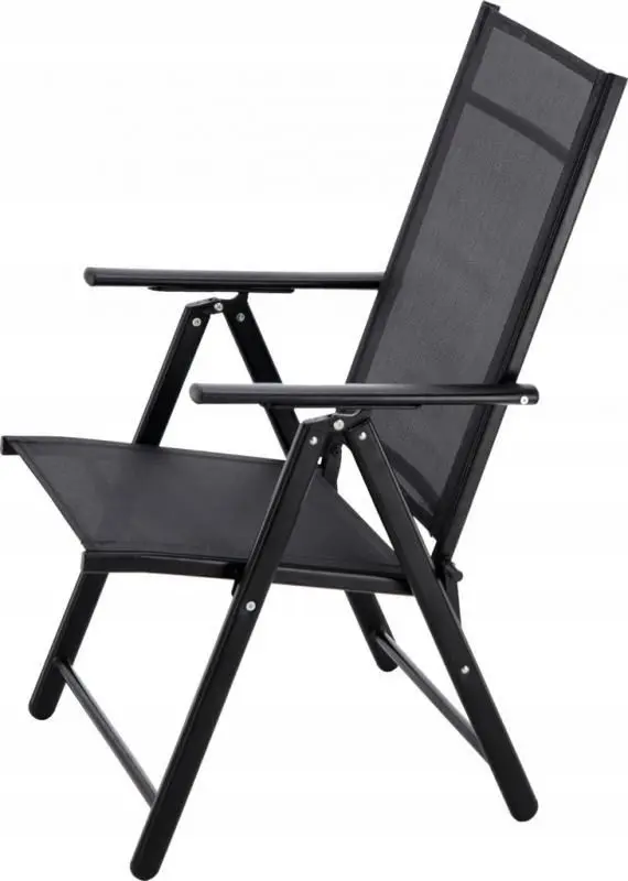 Scaun pliant GardenLine TIH3507 (Black)