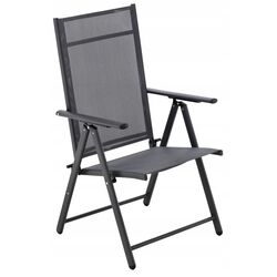 Scaun pliant GardenLine TIH3804 (Grey/Black) Thumb